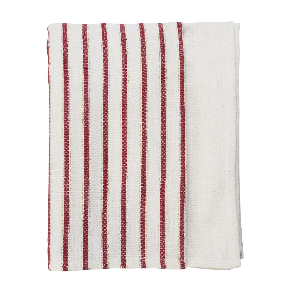 Striped table cloth