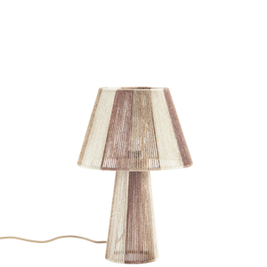 Jute table lamp