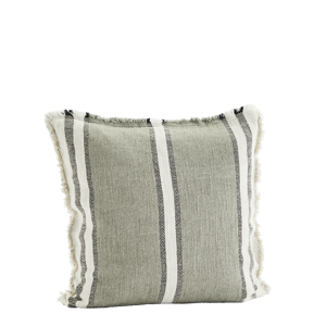 Striped cushion cover