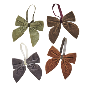 Velvet bows