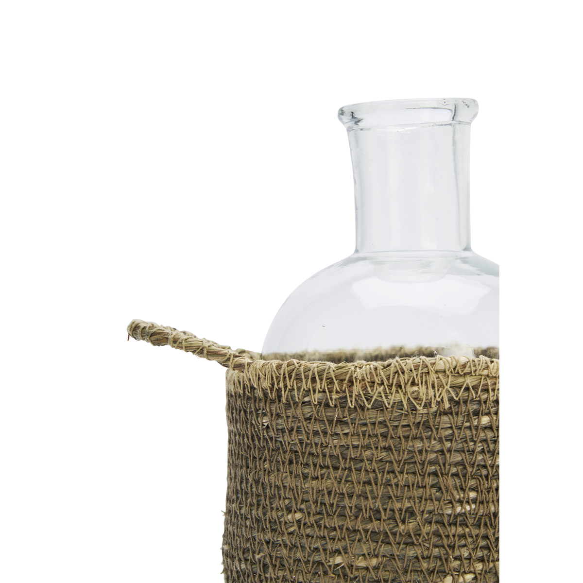 Seagrass bottle holder