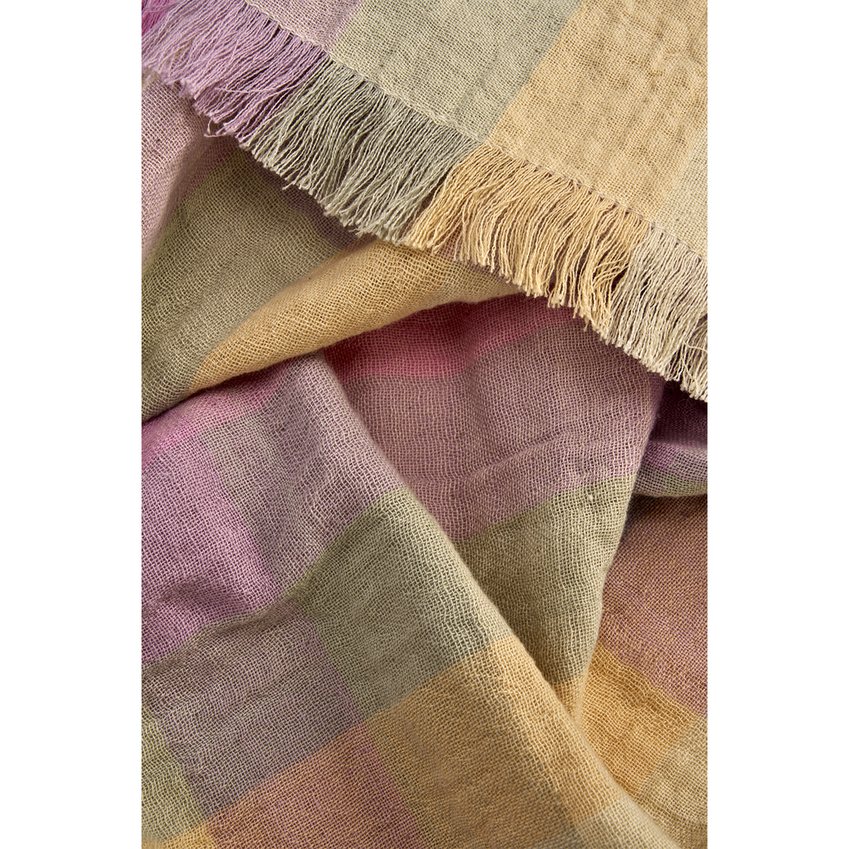 Checked hammam towel