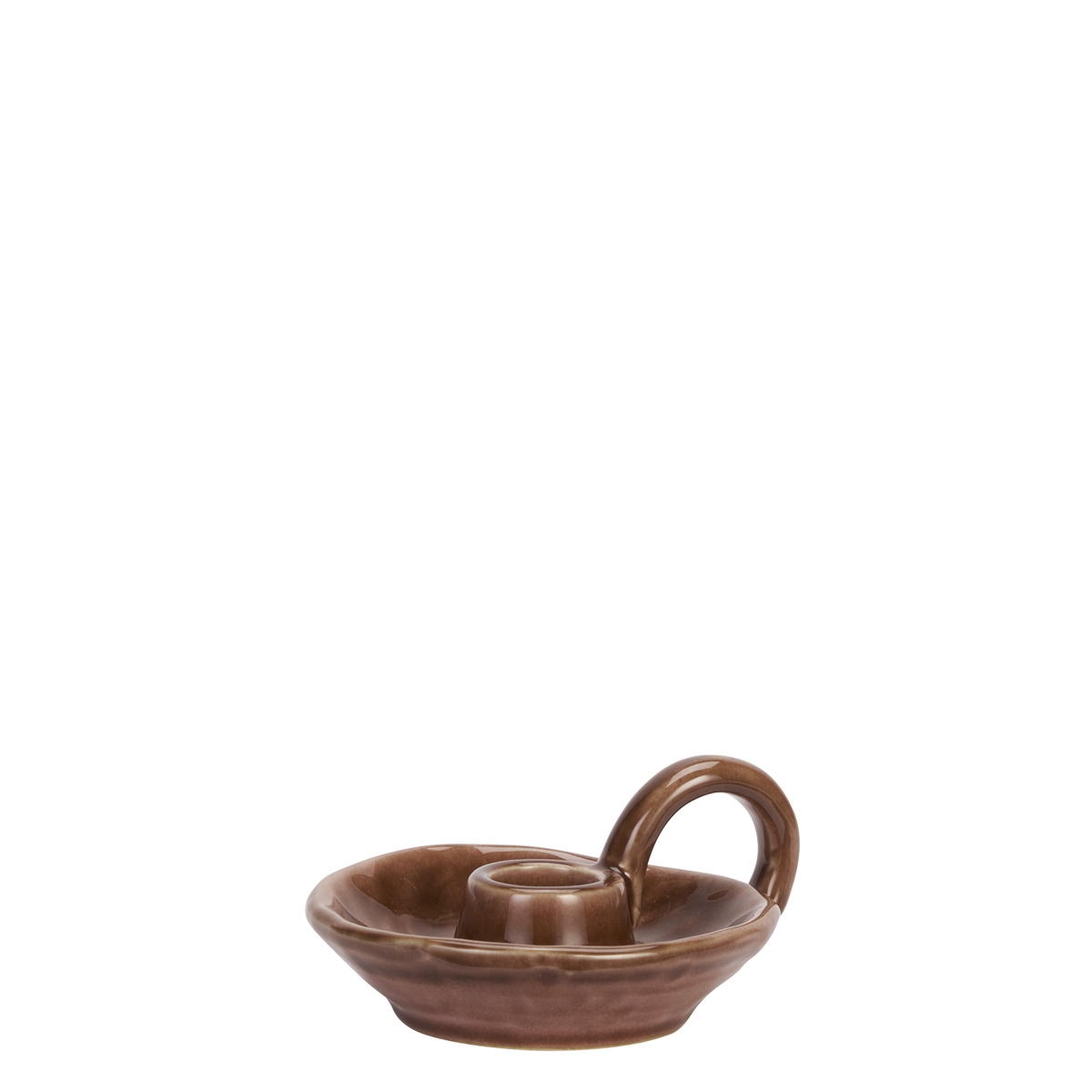 Stoneware candle holder