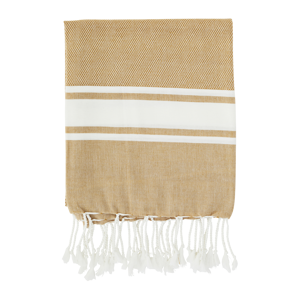 Striped hammam towel