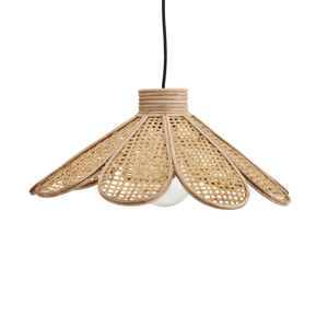 Rattan ceiling lamp