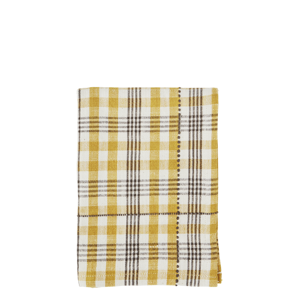 Checked kitchen towel