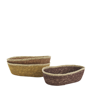 Oval seagrass basket 