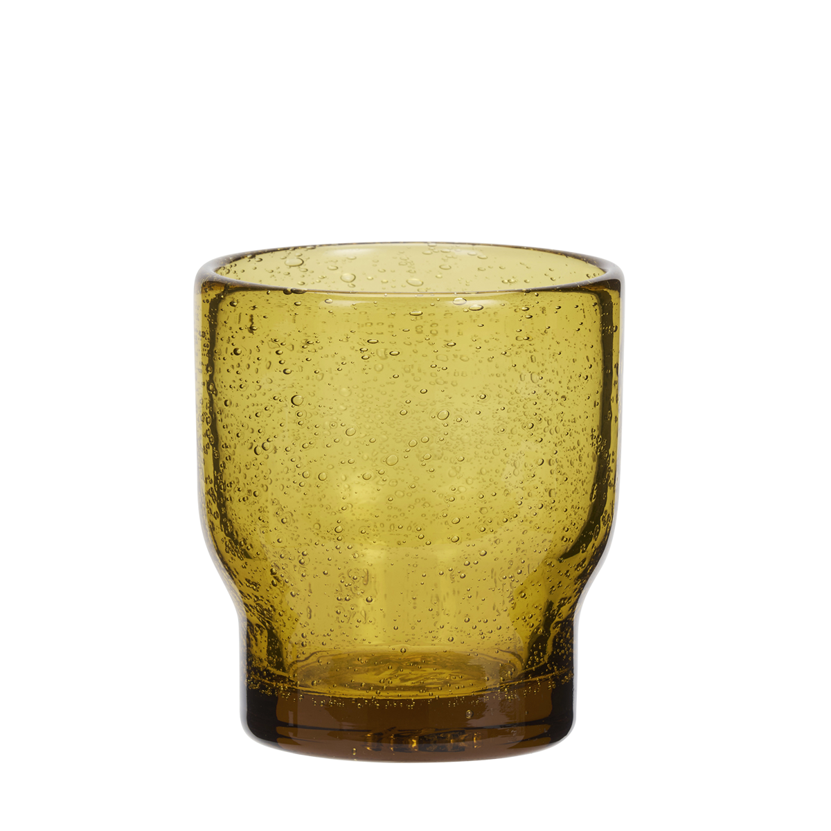 Coloured drinking glass