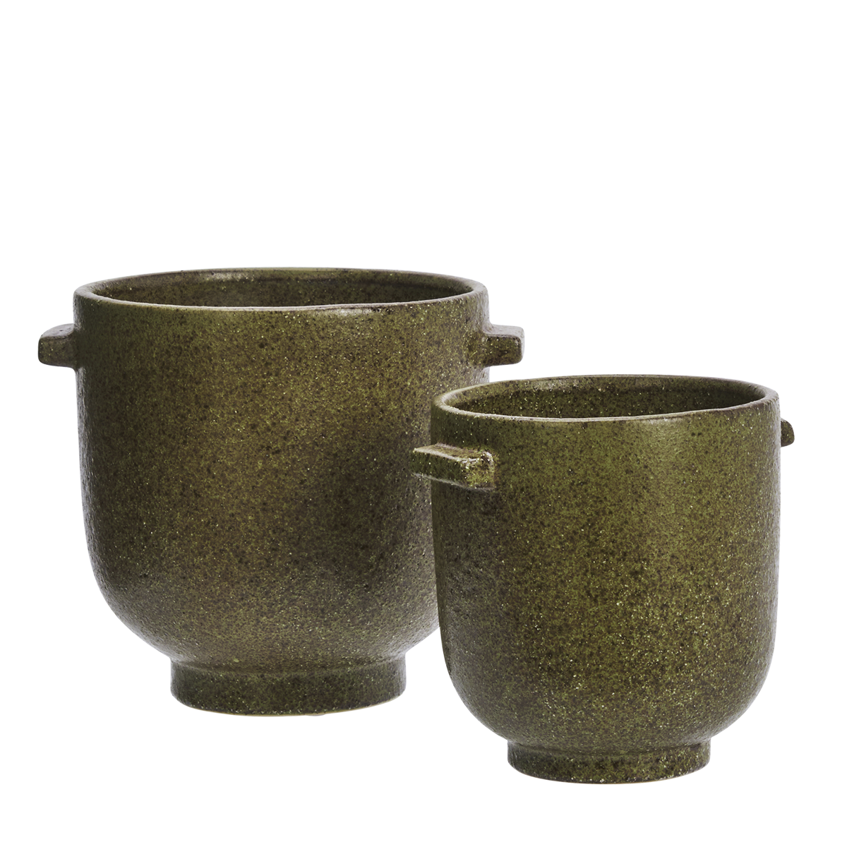 Stoneware flower pot