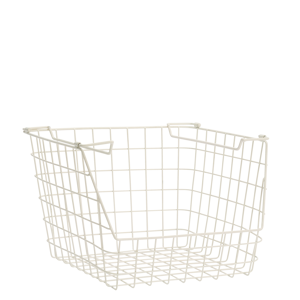 Stackable iron wire basket