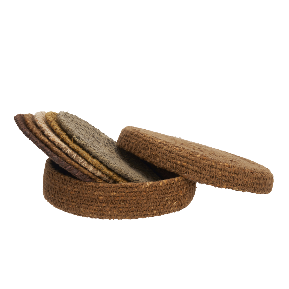 Seagrass coasters in box