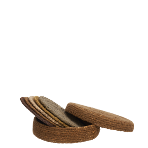 Seagrass coasters in box