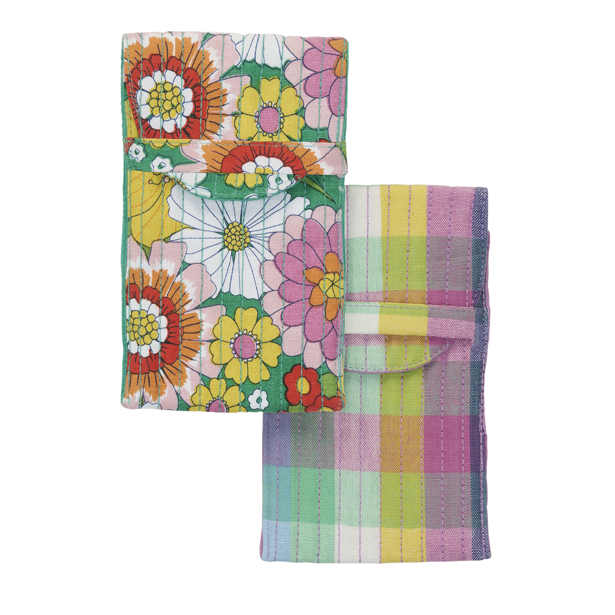 Quilted eyeglass cover