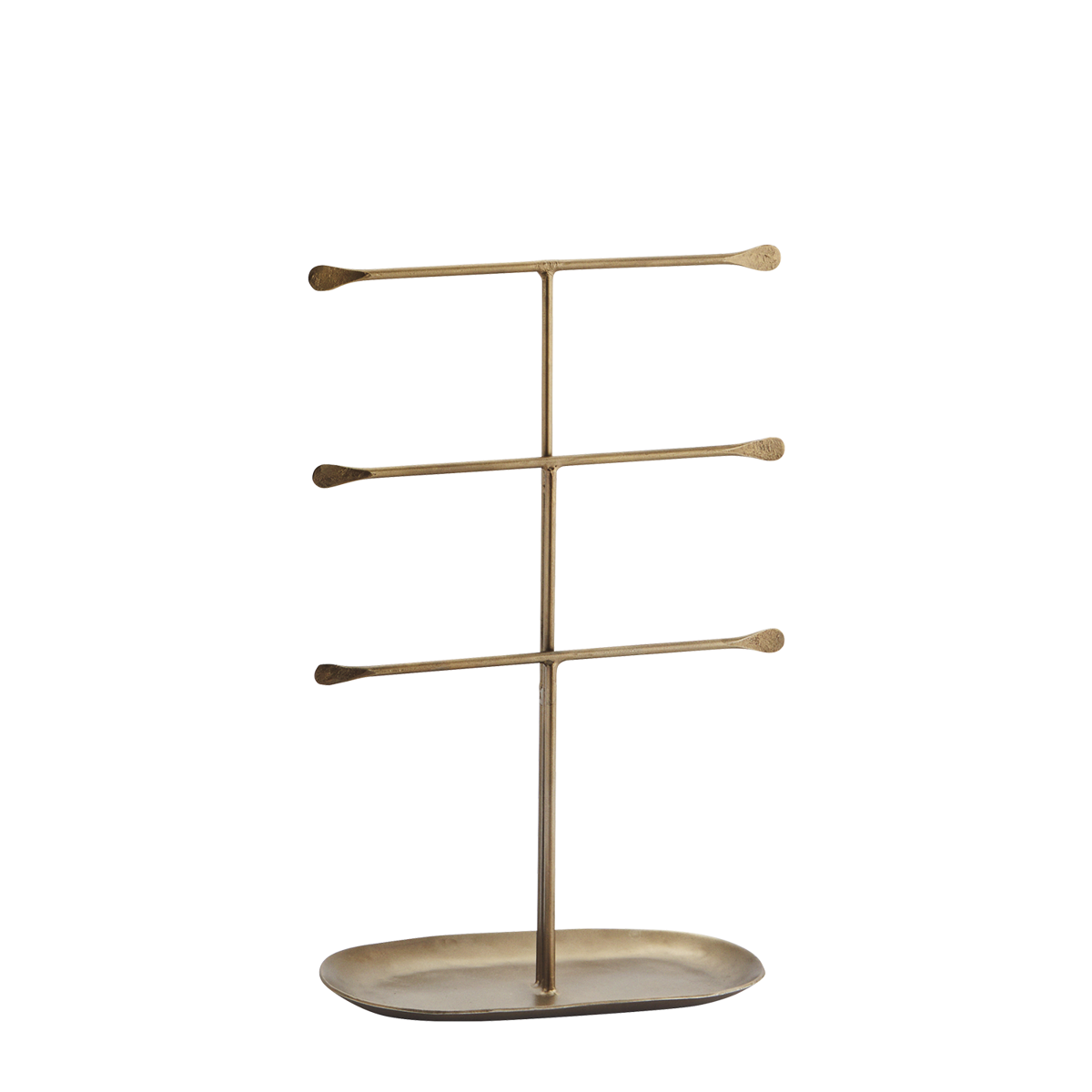 Hand forged jewellery stand