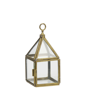 Hanging glass box