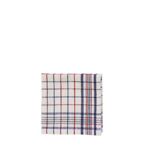 Checked cotton napkins