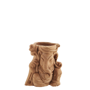 Earthenware Ganesha vase