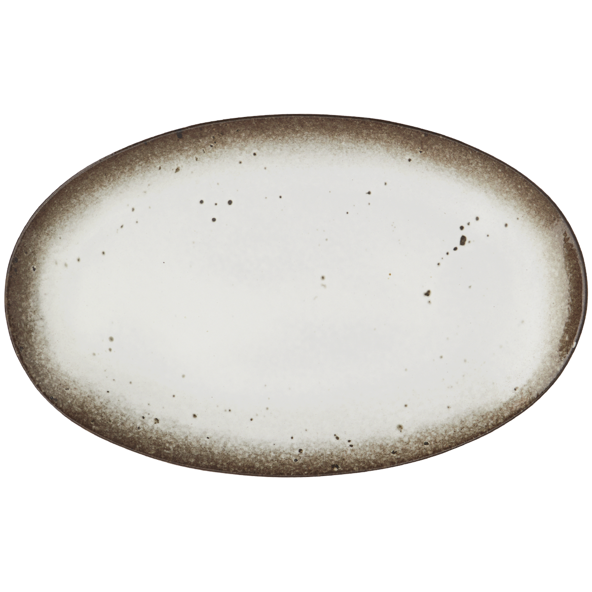 Oval serving dish