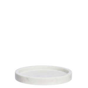 Round marble tray