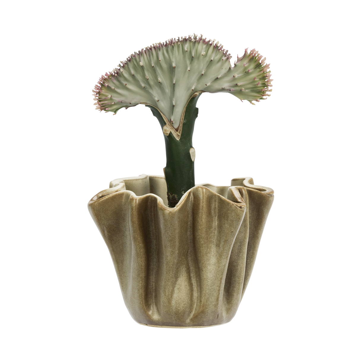 Stoneware flower pot