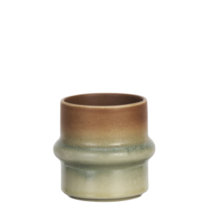 Two tone stoneware cup