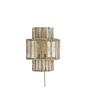 Seagrass wall lamp