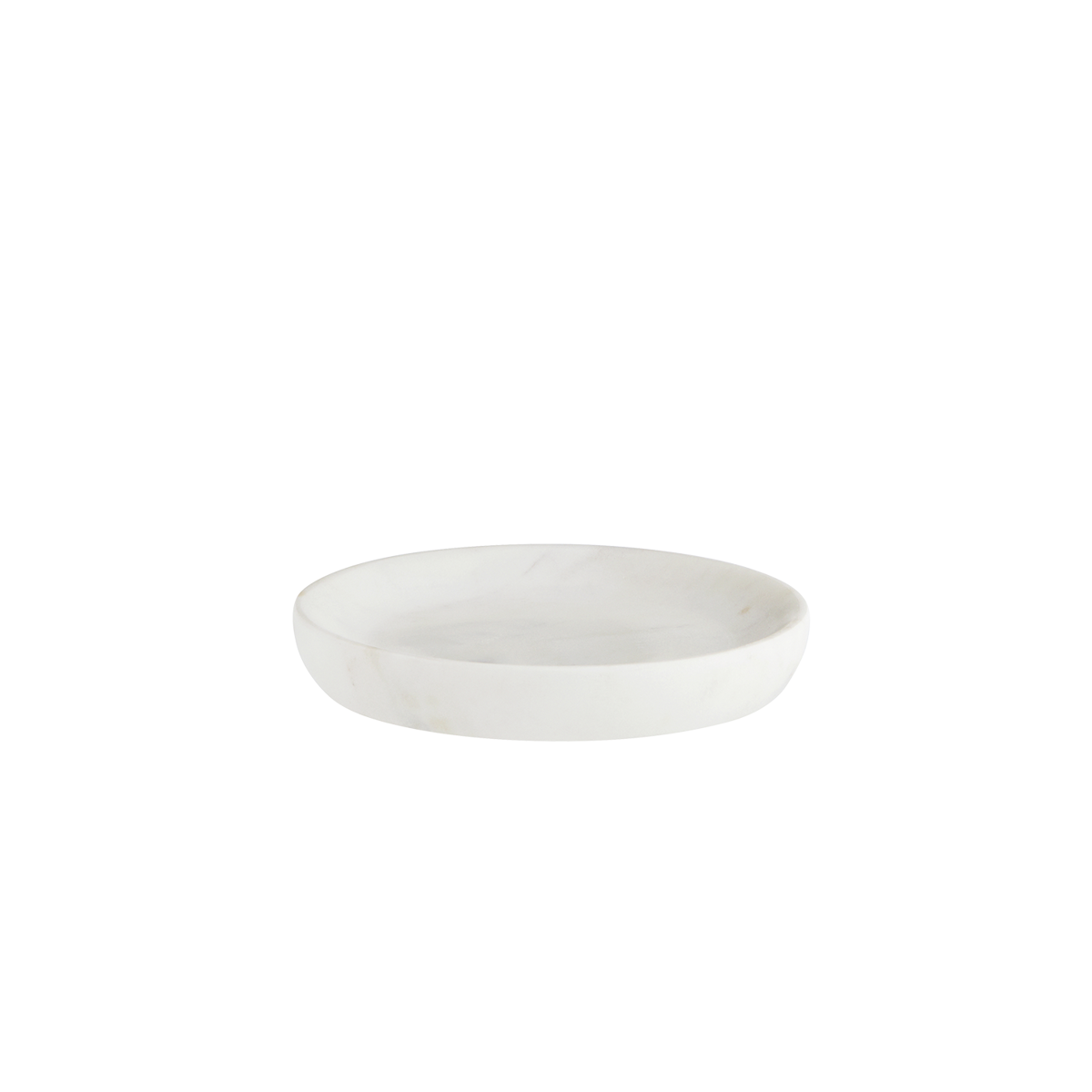 Round marble tray