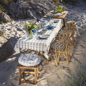 Round cotton chair pad