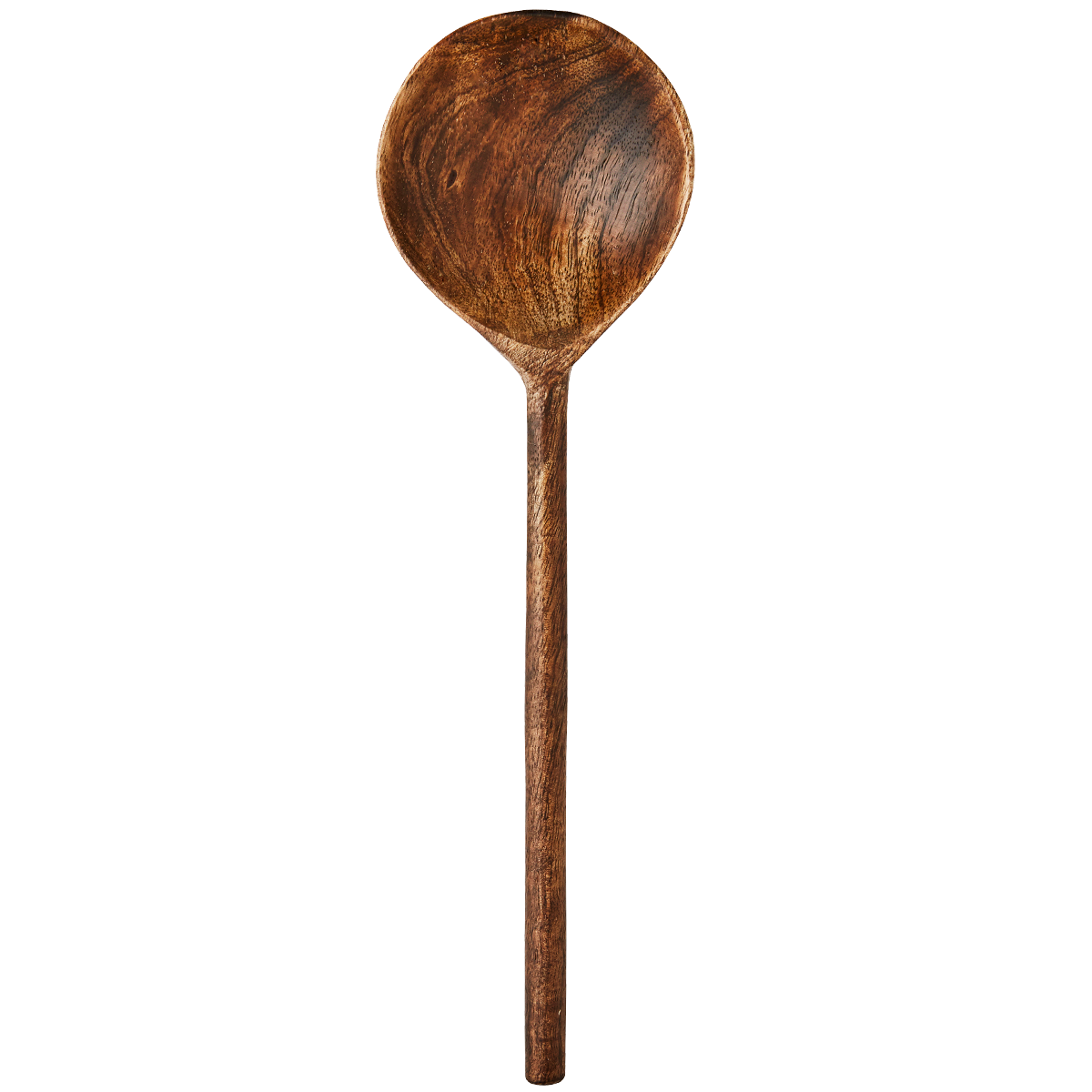 Wooden serving spoon