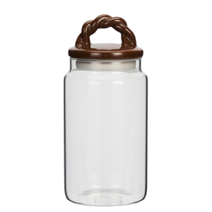 Glass jar w/ ceramic lid