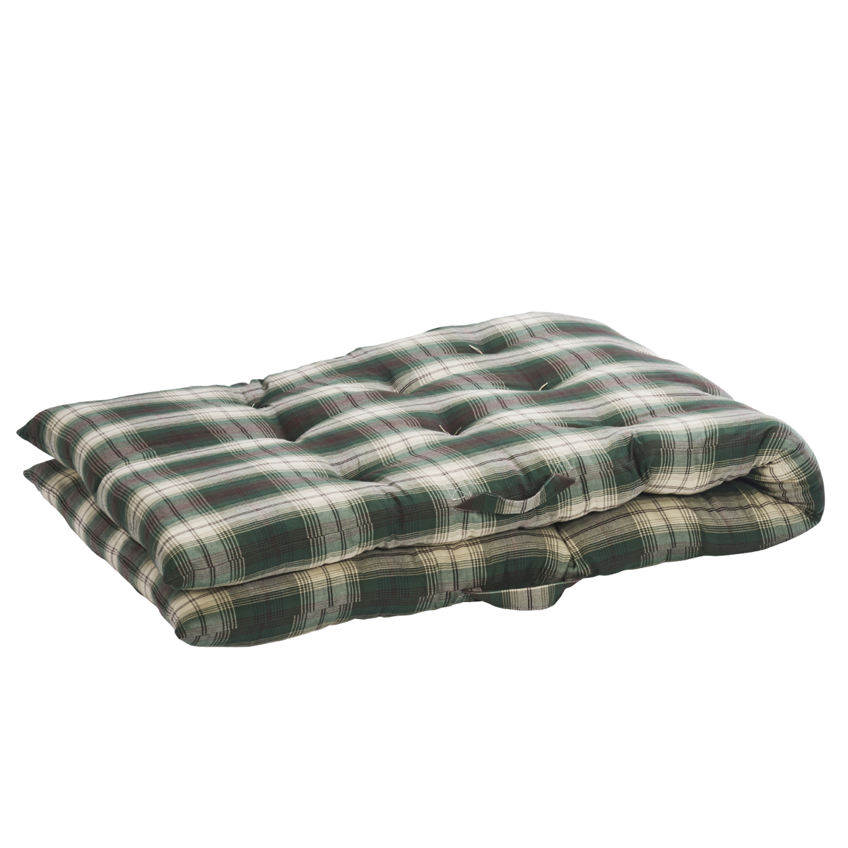 Checked cotton mattress
