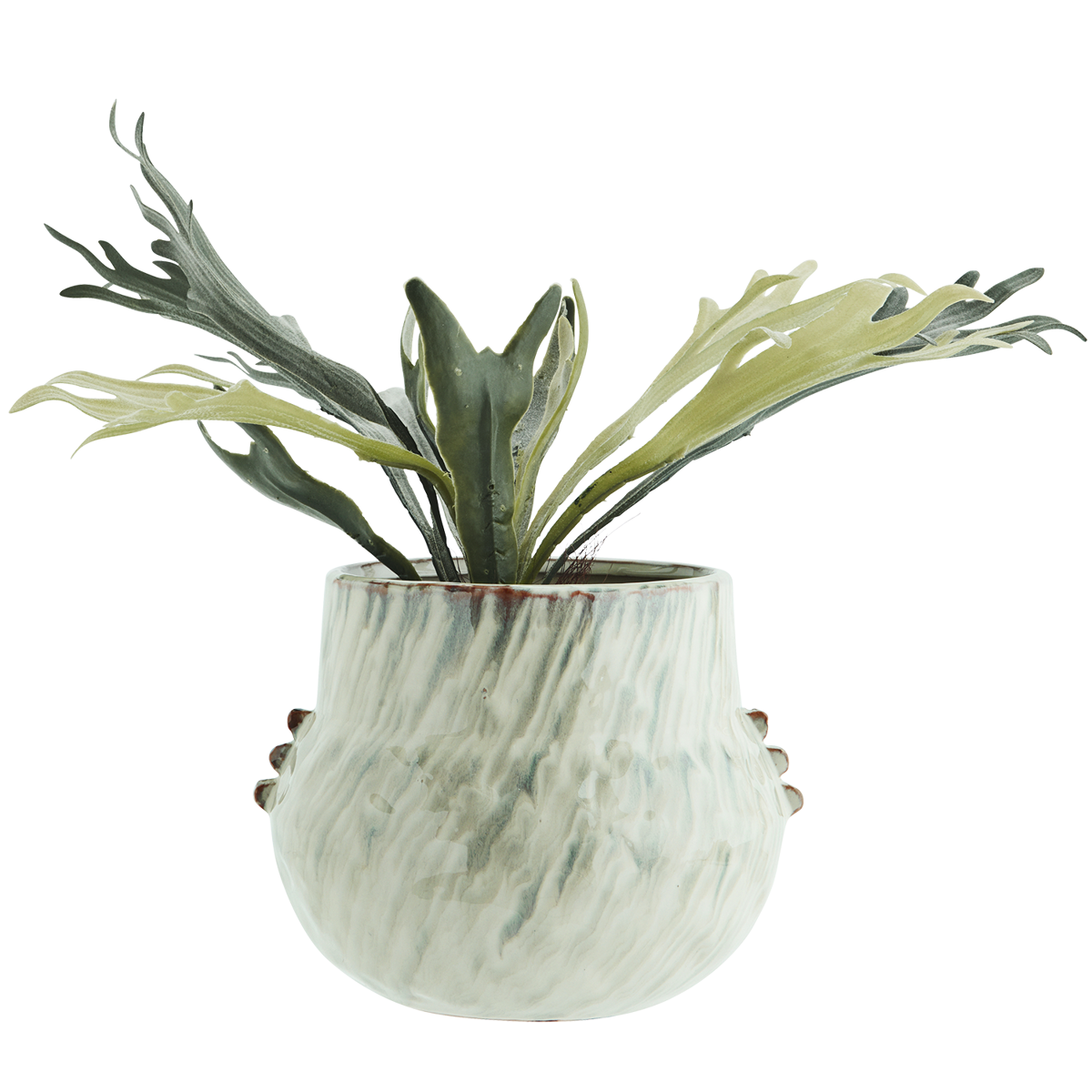 Stoneware flower pot