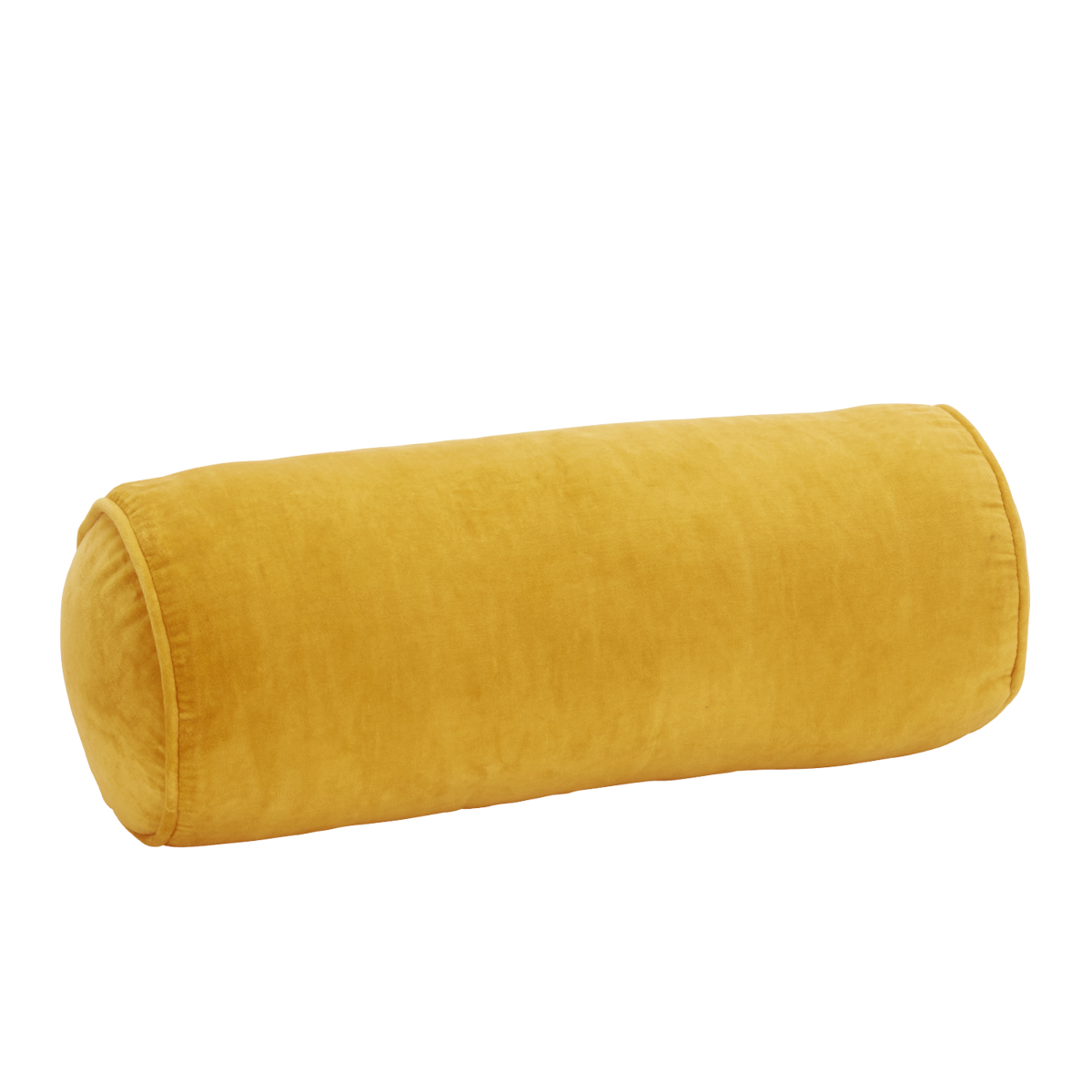 Velvet bolster cushion