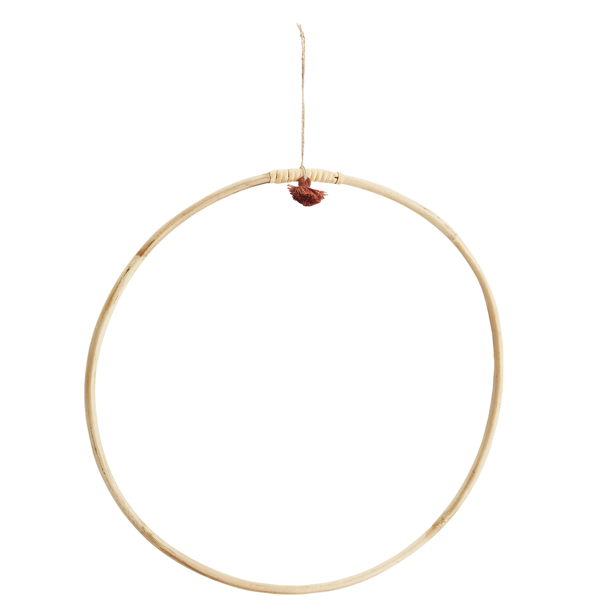 Hanging bamboo ring