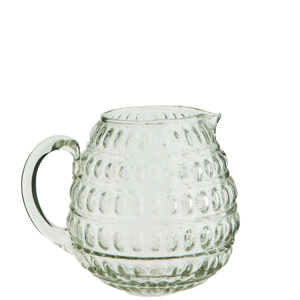 Glass jug w/ dots