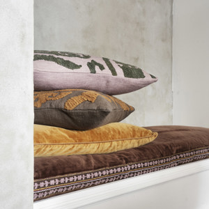 Suzani embroidered cushion cover