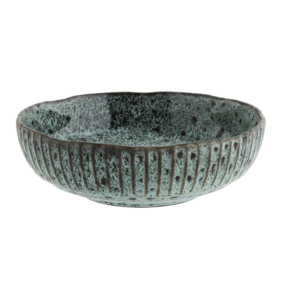 Stoneware serving bowl