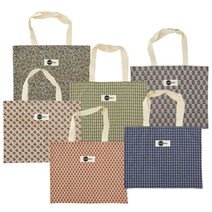 Printed tote bag