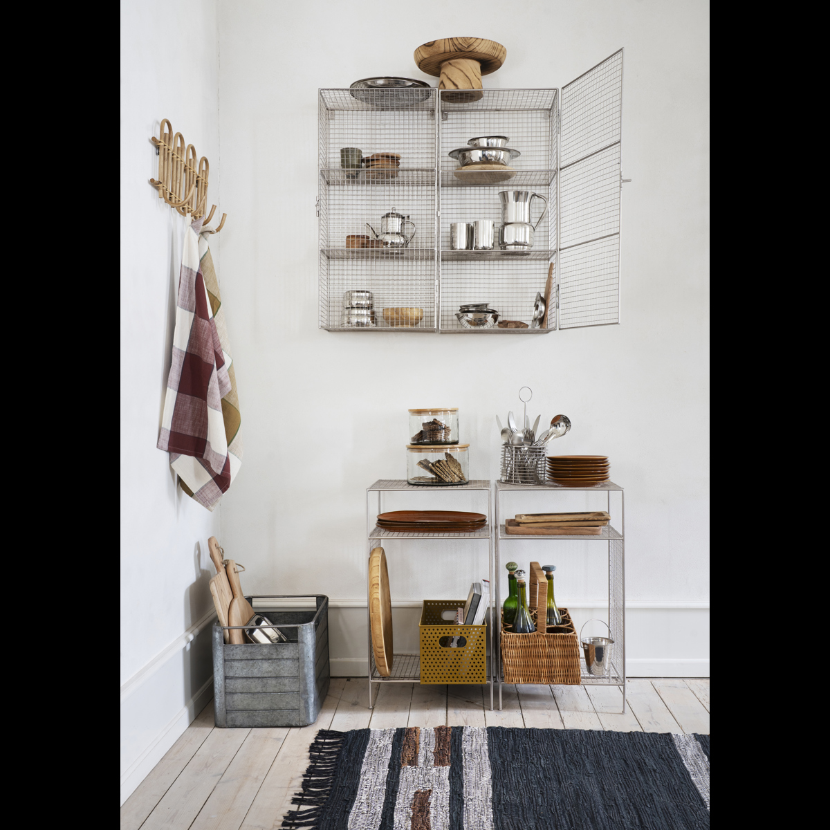 Iron storage boxes