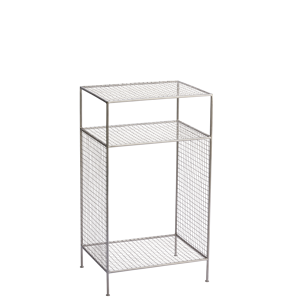 Standing iron shelf