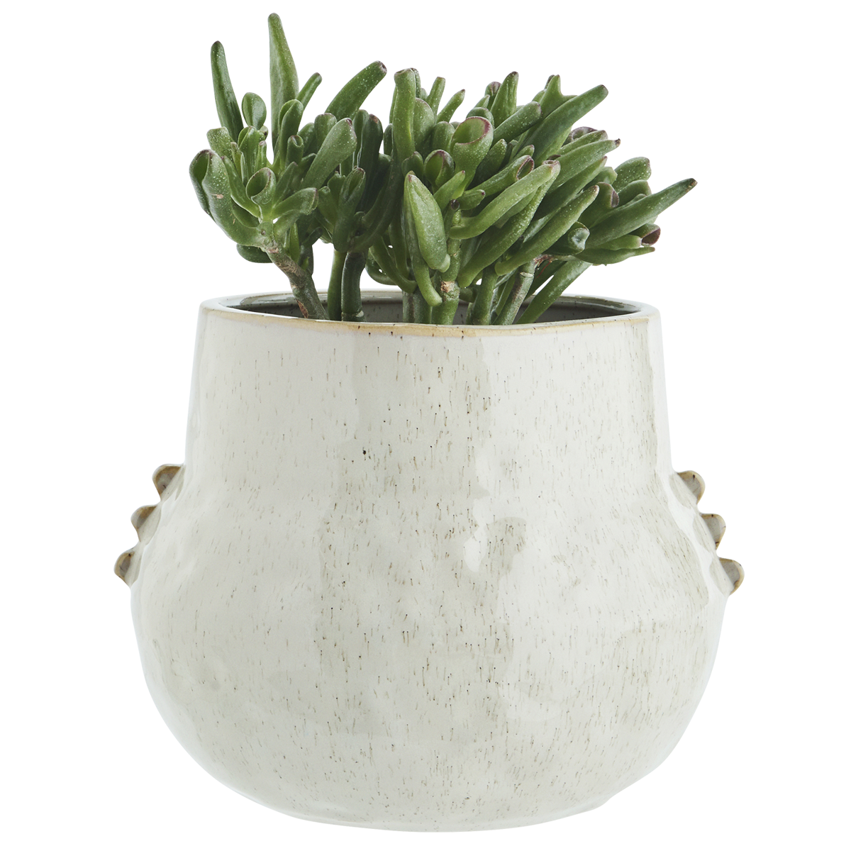 Stoneware flower pot