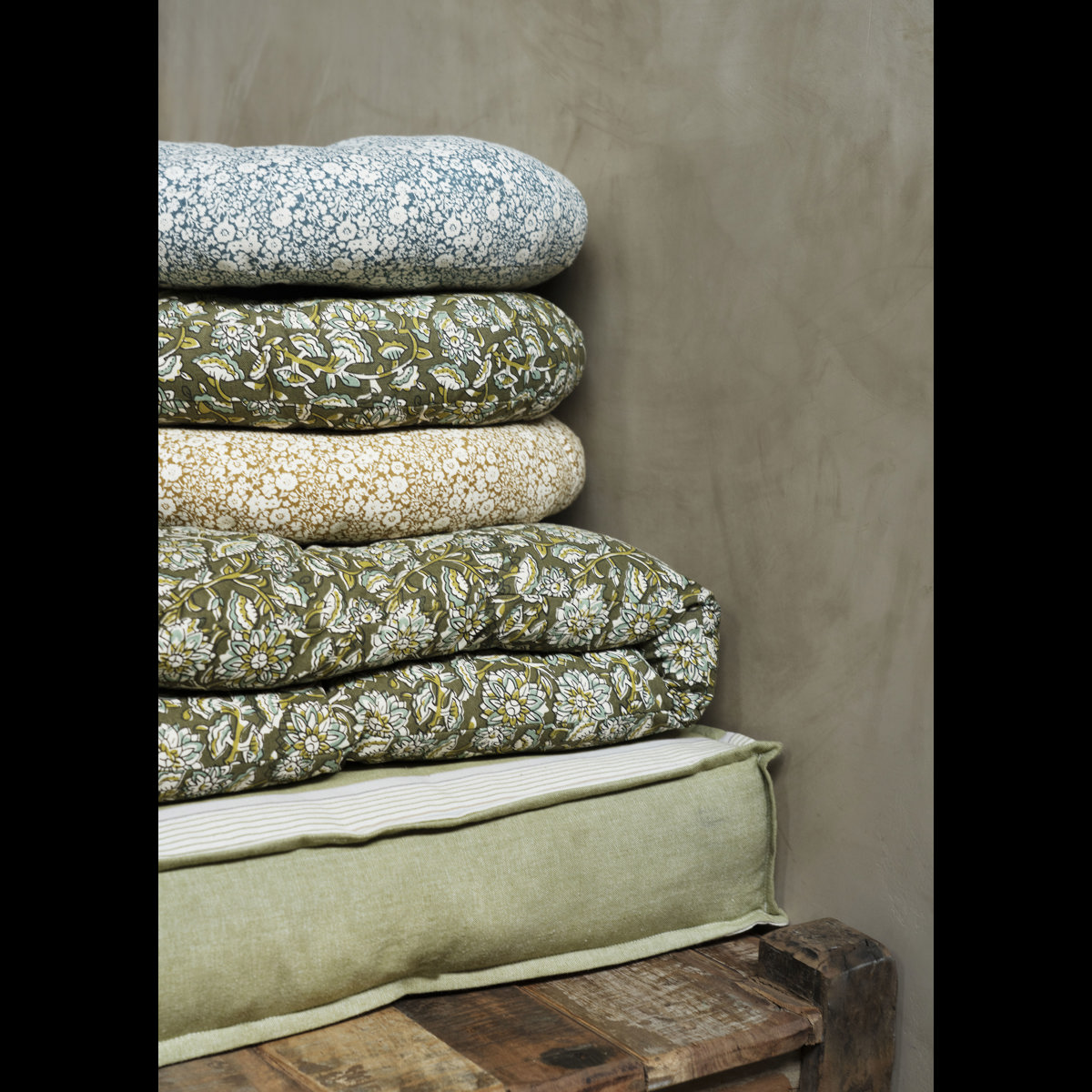 Round cotton chair pad