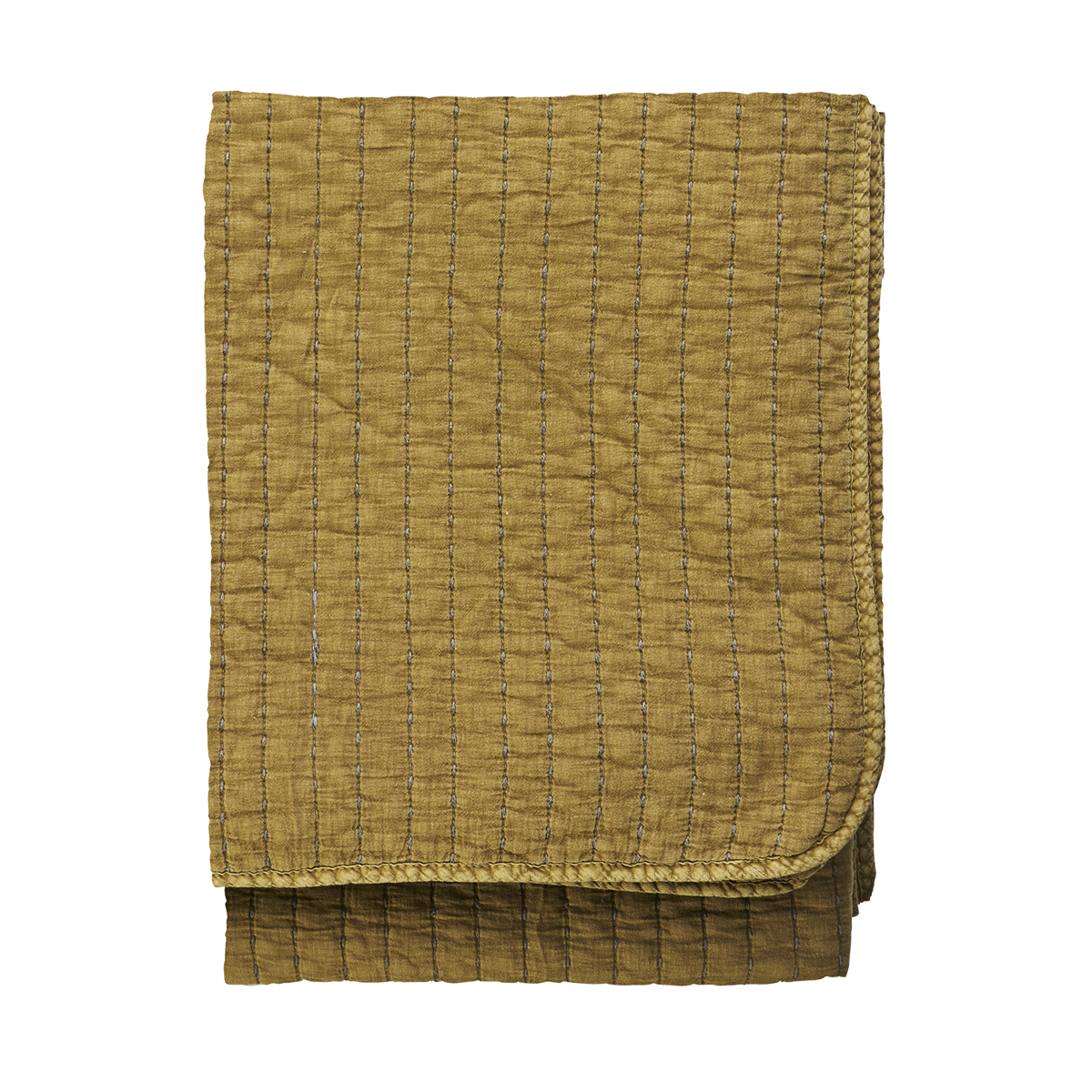 Quilted cotton throw