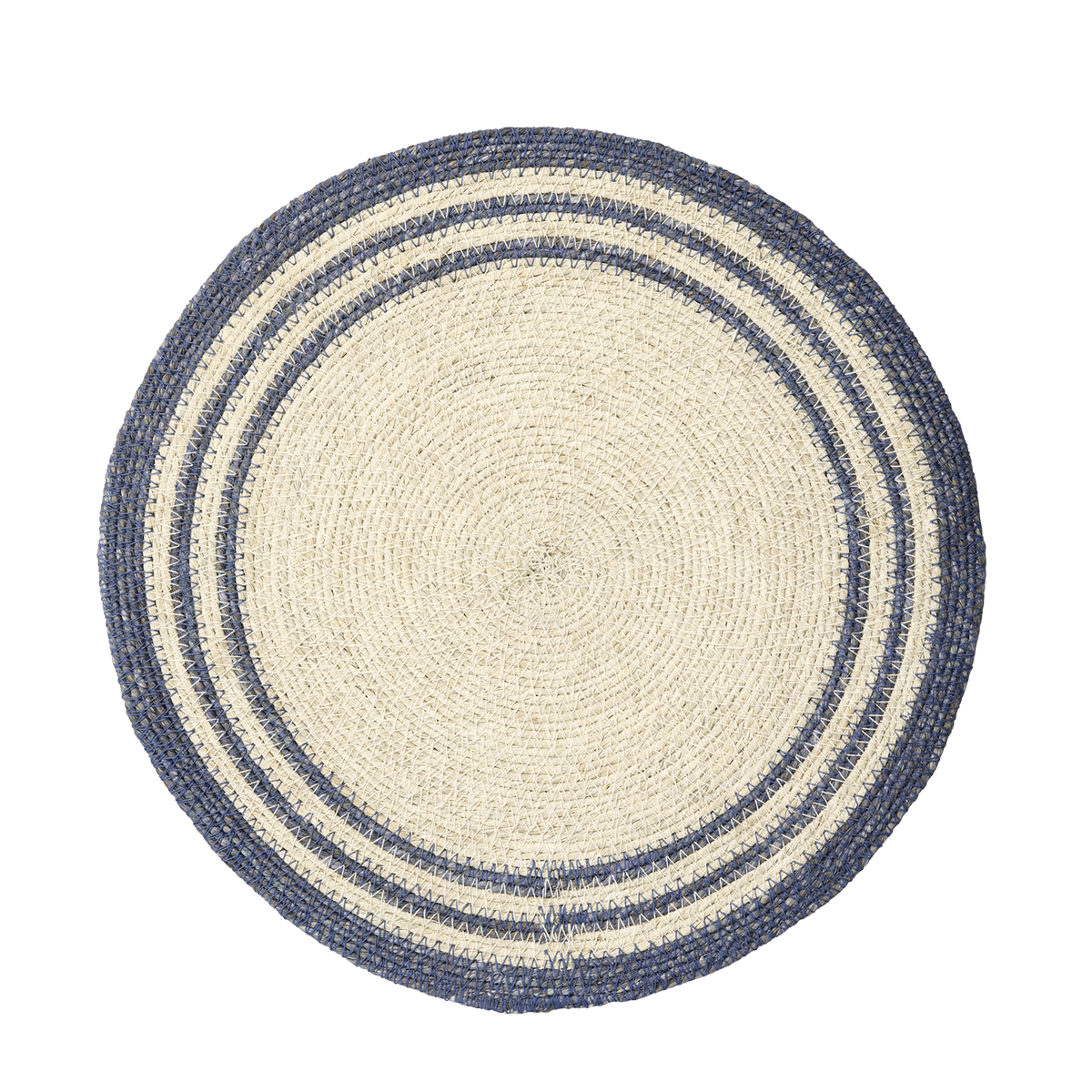 Round seagrass placemat