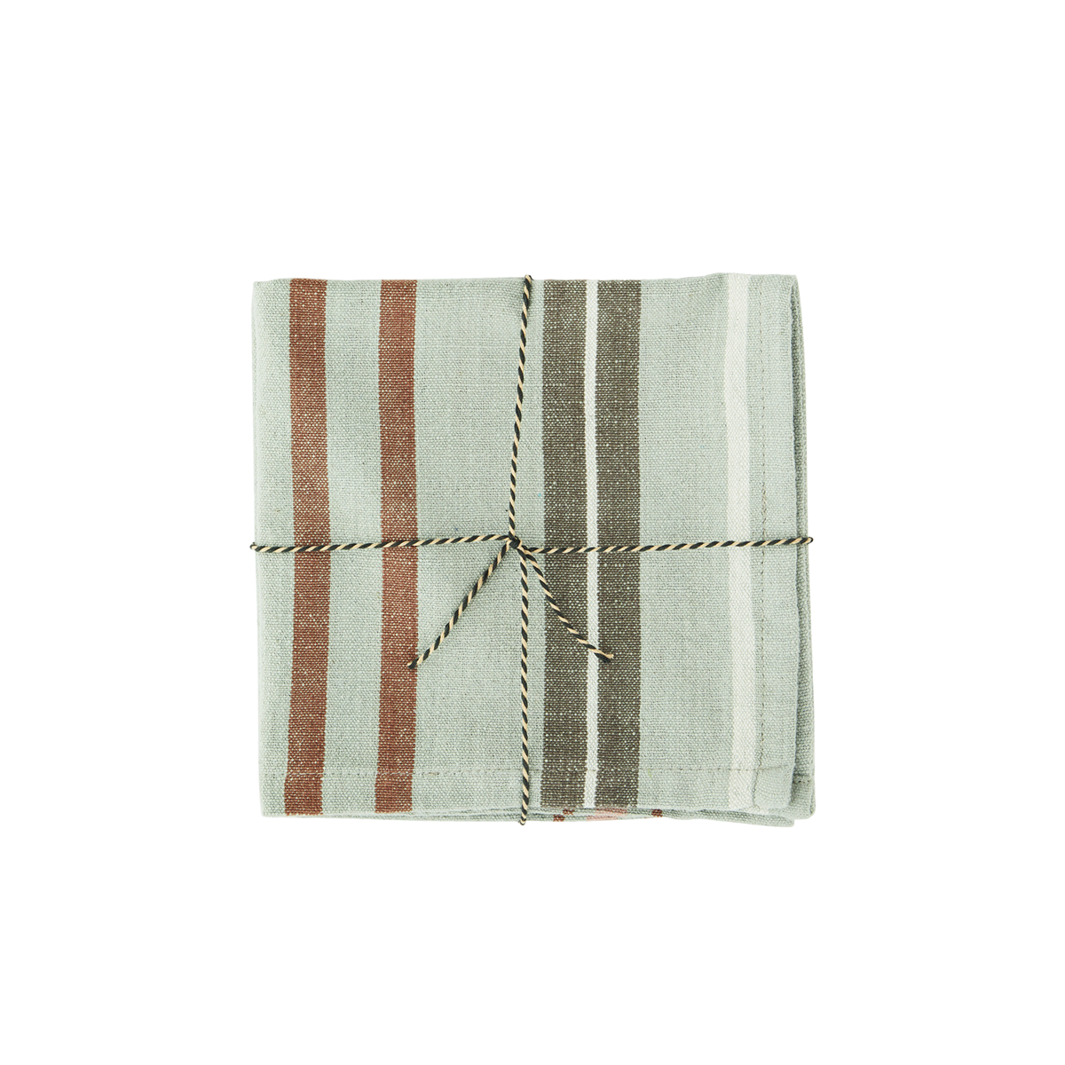 Striped cotton napkins