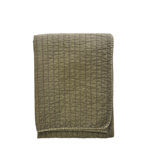 Quilted cotton throw