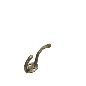 Hand forged iron hook