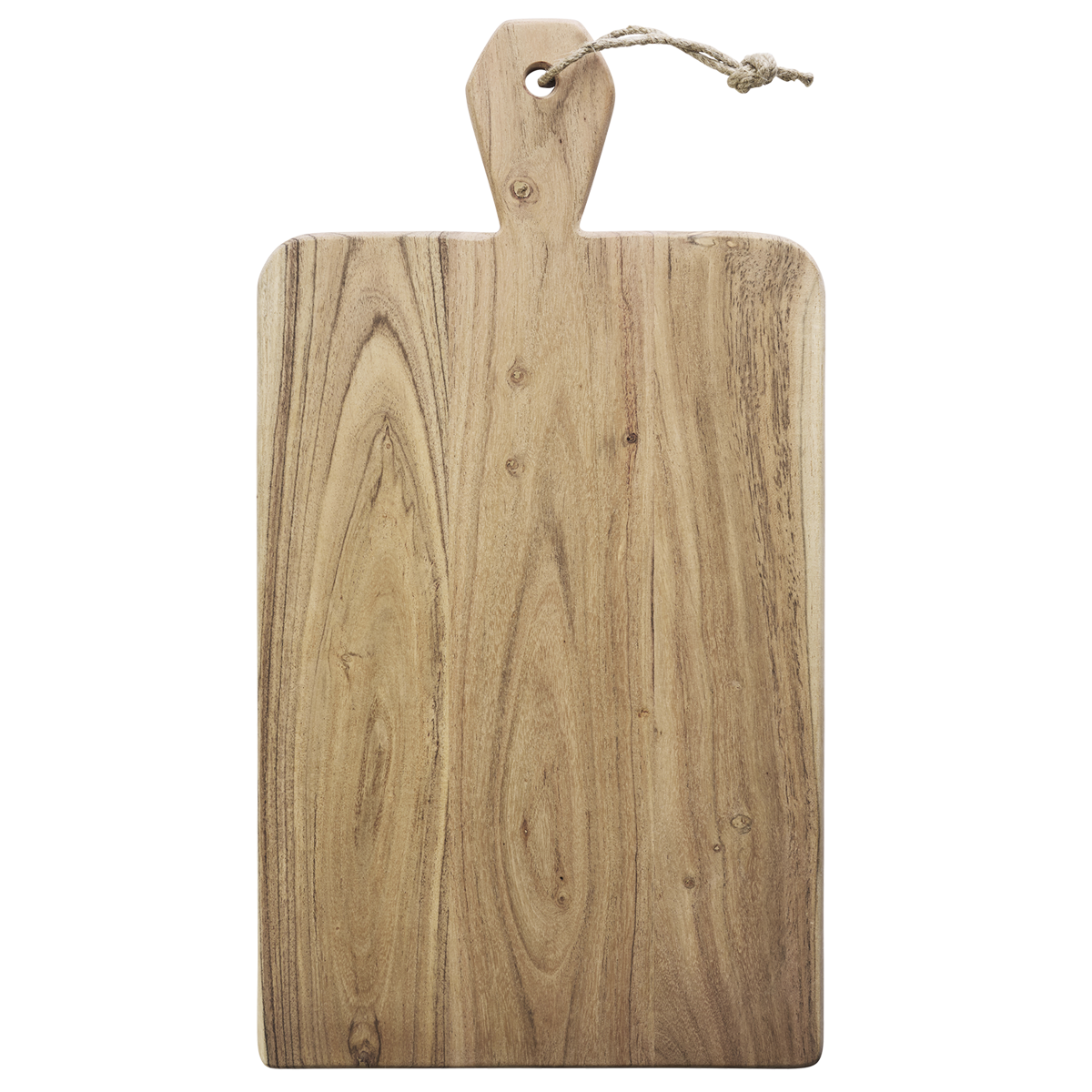Rectangular wooden chopping board