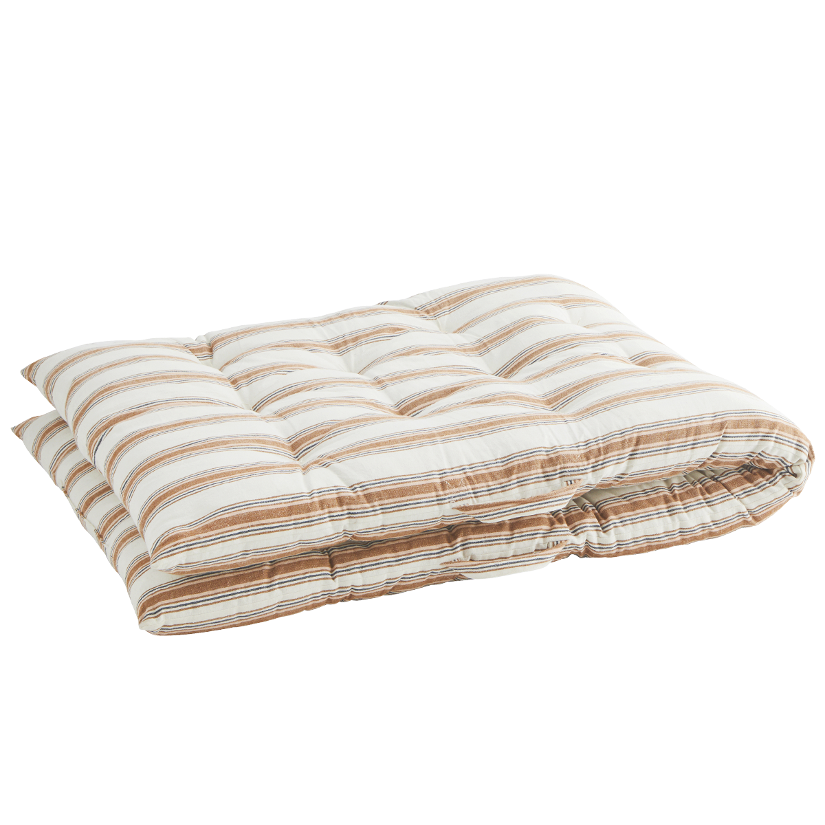 Striped cotton mattress