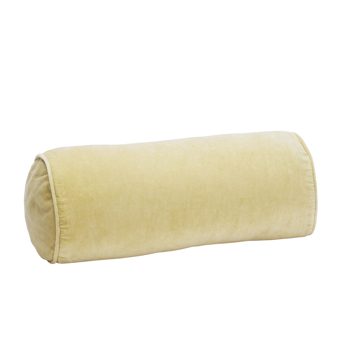 Velvet bolster cushion